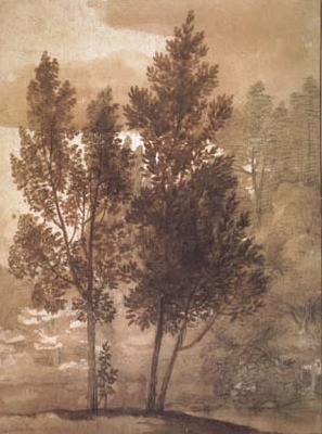 Claude Lorrain Trees (mk17) Germany oil painting art